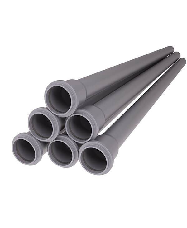 Tub din polipropilenă Ø 50x1.8 mm, mufă inel, 0.5 ml