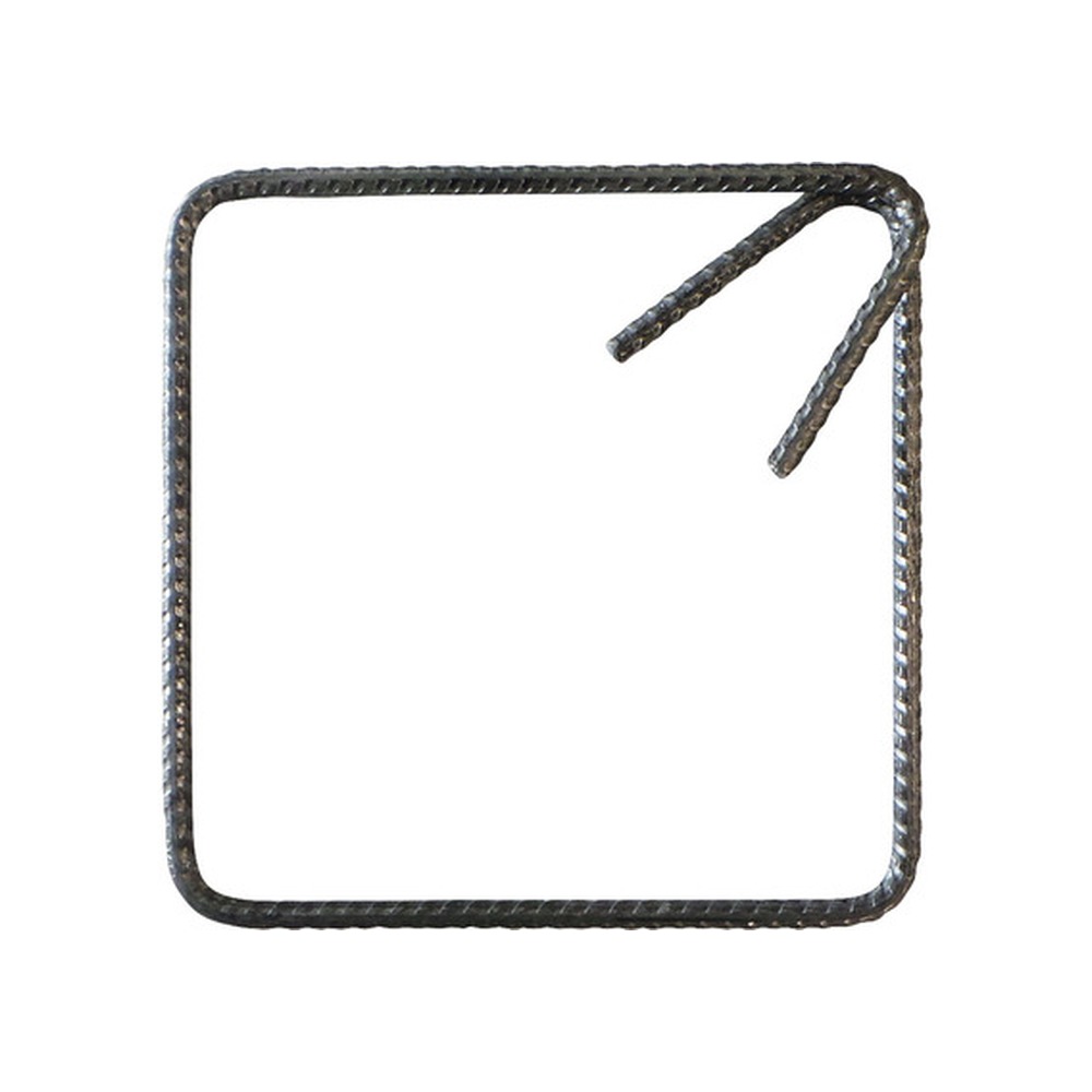 [P004892] Etrier oțel beton B500 pentru construcții, Ø 6 mm, 20x20 cm