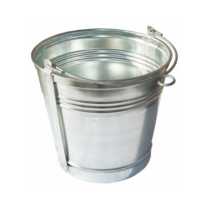 Găleată pentru fântână din tablă zincată, 10 l