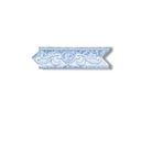 List ceramic decor 250x80 mm, albastru