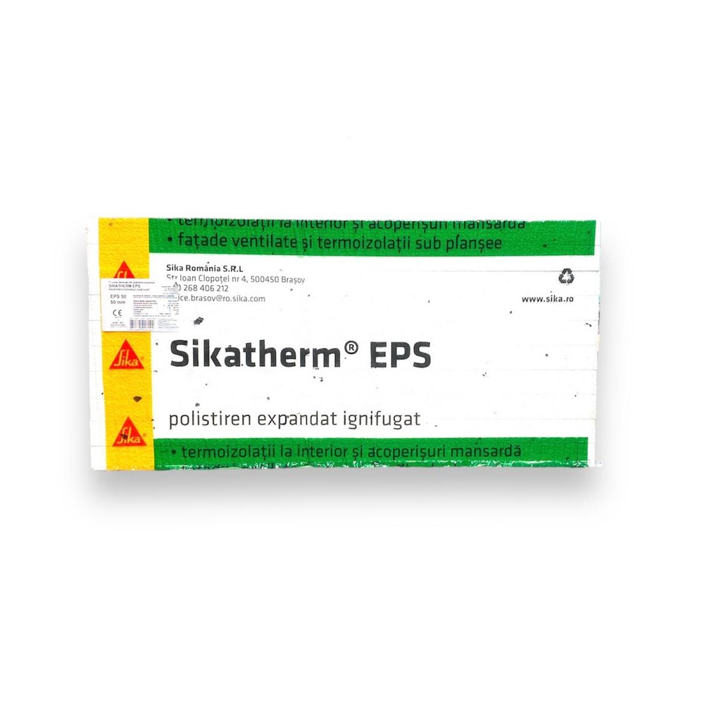 Polistiren expandat Sika 5 cm, EPS 50