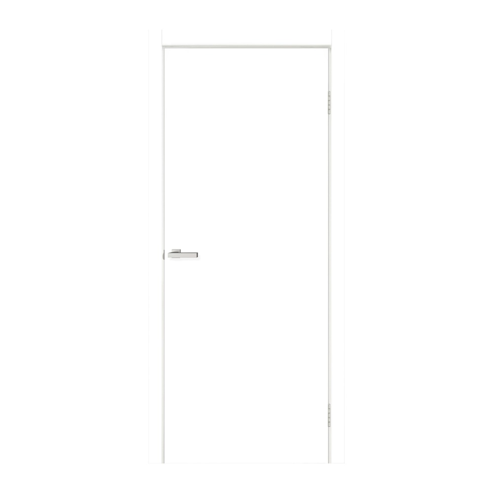 Foaie de ușă de interior plină, Blank Alb, 2000x800x40 mm