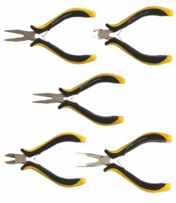 Set 5 cleşti mecanică fină, 125 mm