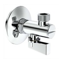 Robinet colțar cu filtru Roca 1/2"x3/8" crom
