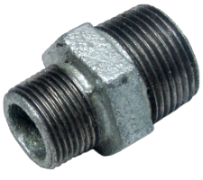 Niplu zincat redus D. 1"x3/4"