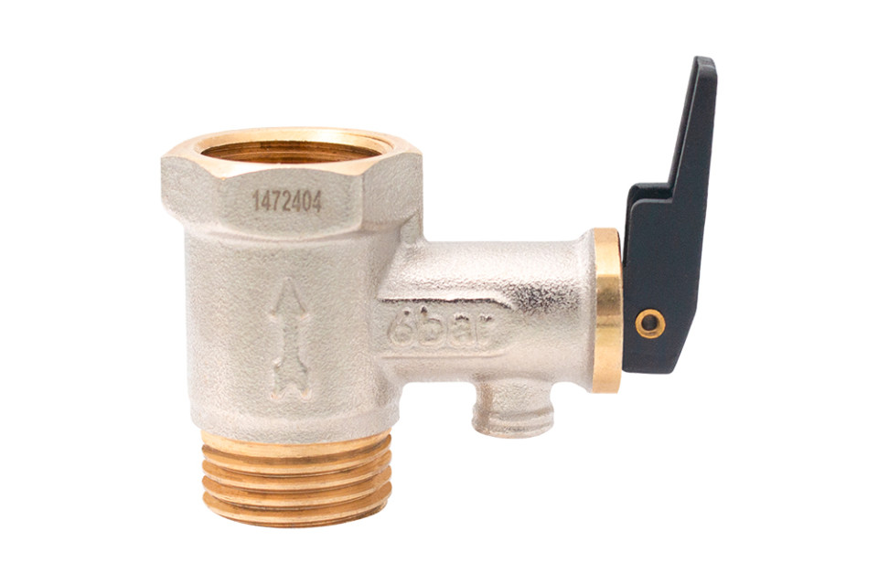 Supapă de siguranță, fi-fe 1/2”, 6 bar
