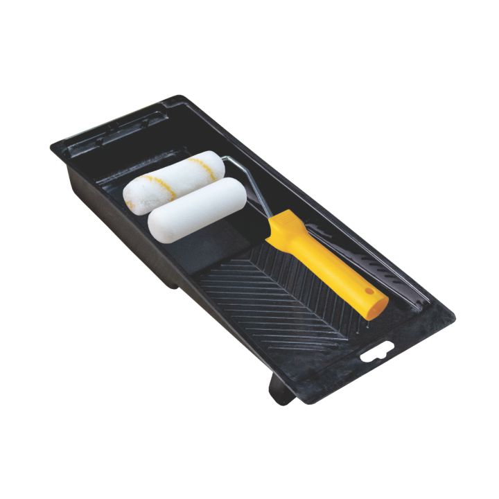 Set trafalete cu 2 rezerve burete si acril Ø 15 bază x100x6 mm și tavă 140x300 mm