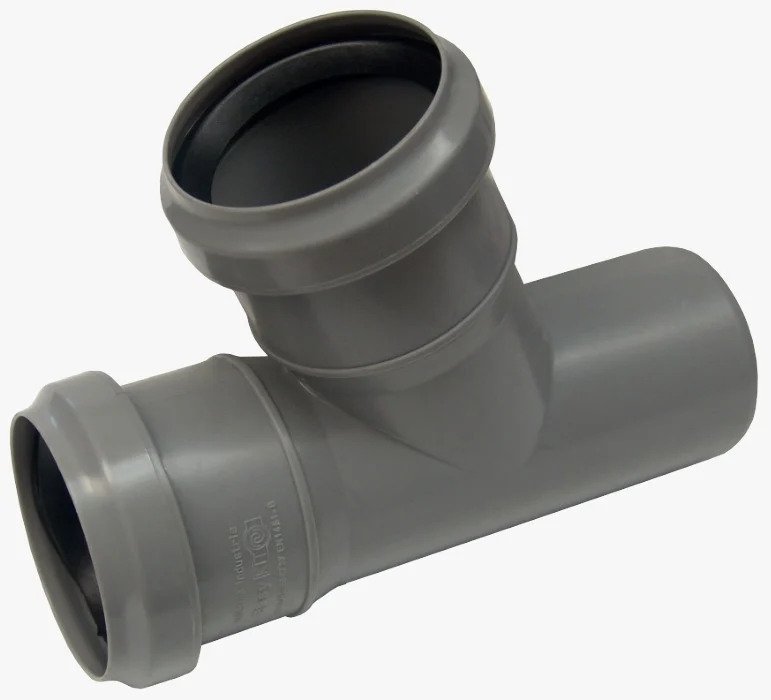 Ramificație din polipropilenă 67°, mufă inel Ø50/50 mm