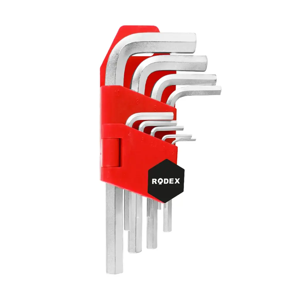 Set 9 chei hexagonale 1.5-10 mm 