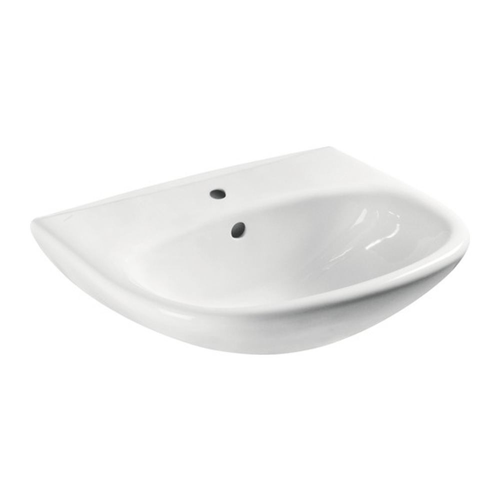 Lavoar alb Neo suspendat, 55x43 cm