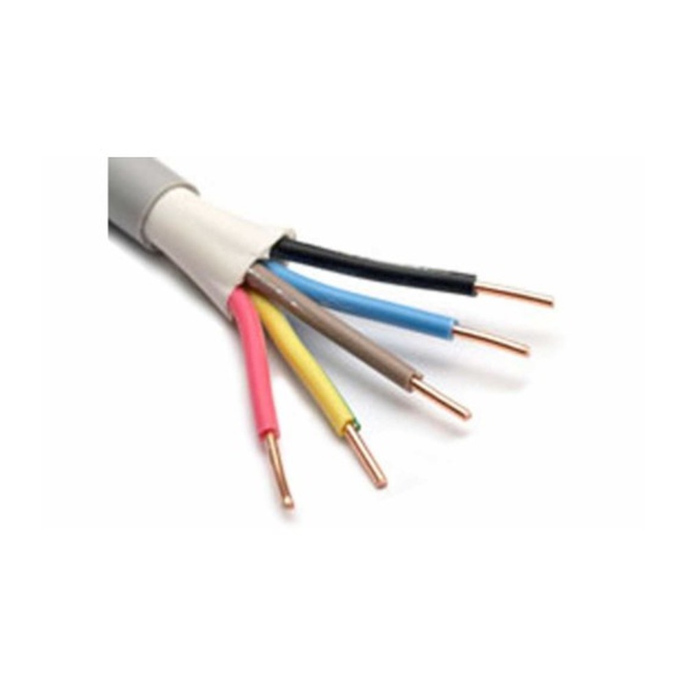 Cablu CYY-F 5x10 mm² gri, manta din PVC