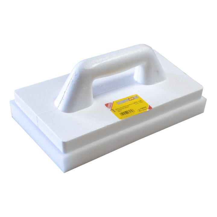 Drișcă polistiren cu burete fin, 280x140x30 mm