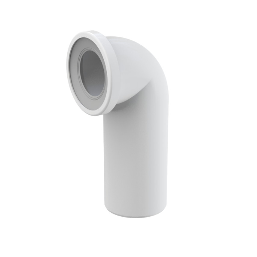 Racord WC, A90-90, Cot rigid 90 °