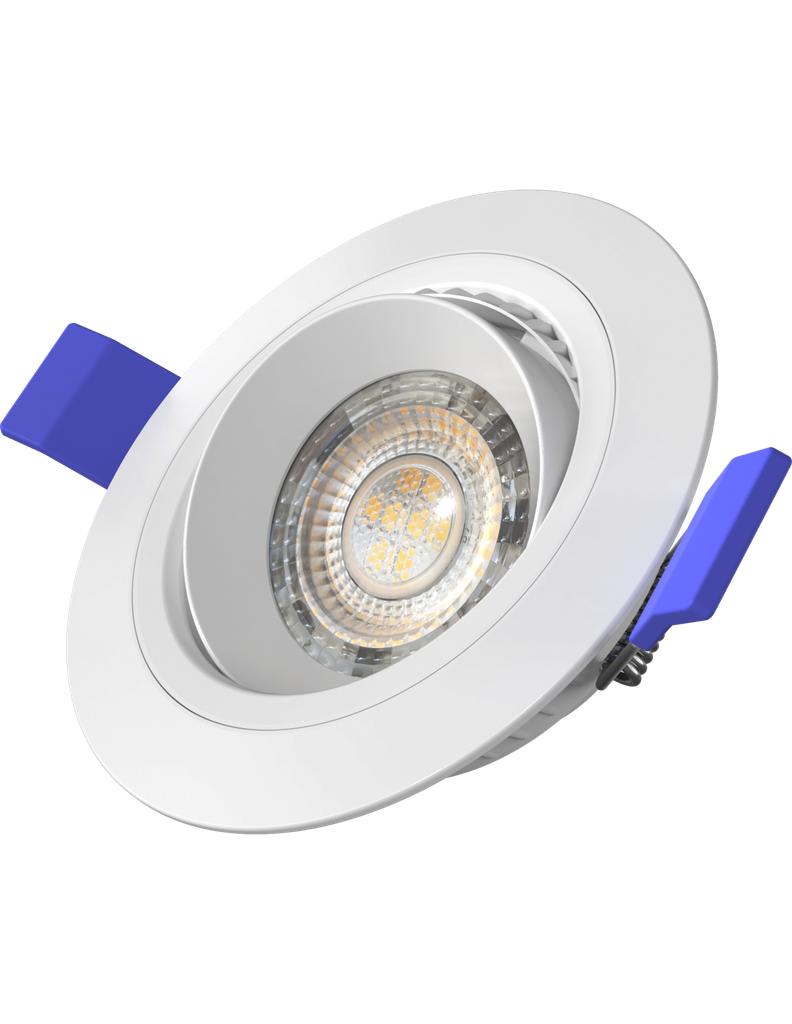 Spot LED încastrabil rotund Wellmax, 5W, 350 lumeni, temperatura lumină 6500K