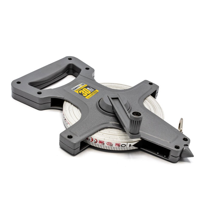 Ruletă geodezică – bandă fibră de sticlă, 13 mm, 30 ml