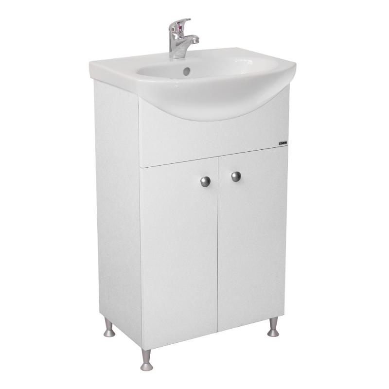 Mobilier Neo alb cu lavoar inclus, 55 cm
