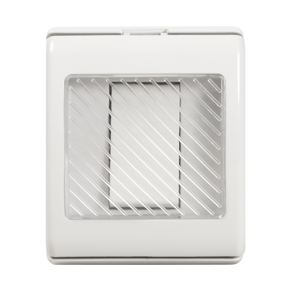 Întrerupător alb simplu Total Green IP55, montaj aplicat