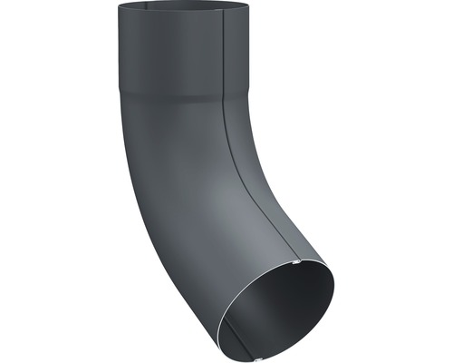 Cot burlan RAL7024 gri antracit, D. 88 mm, 60°