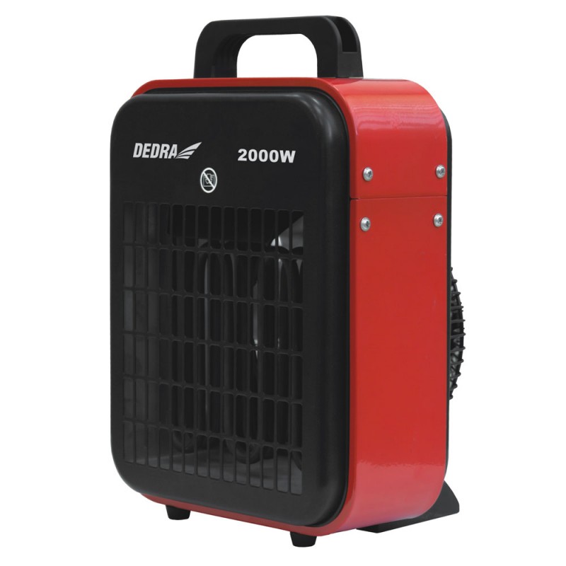 Aerotermă Electrică cu Rezistență Ceramică DEDRA, PTC EH 2000 - 2000W
