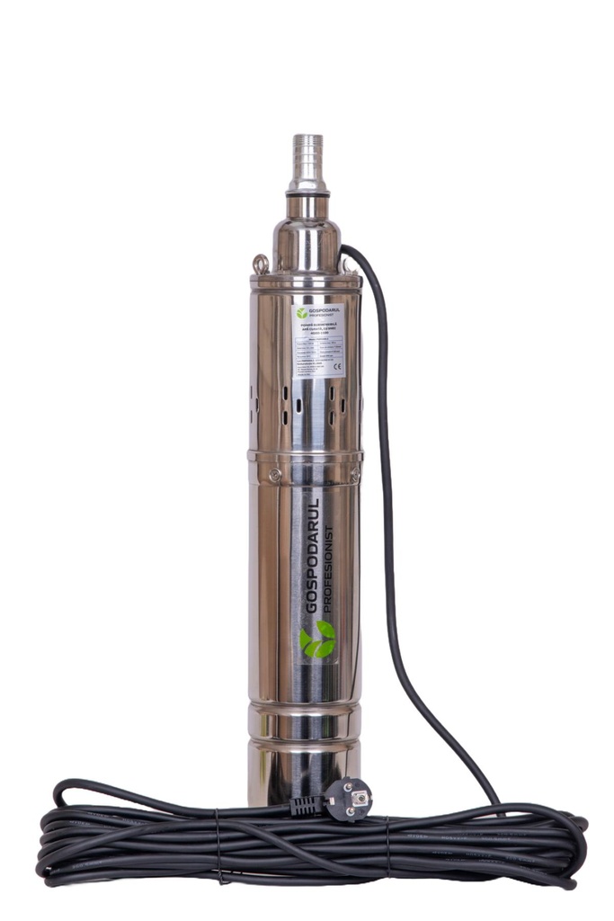 Pompă submersibilă pentru apă curată, GQD-1100, cu șnec 4"