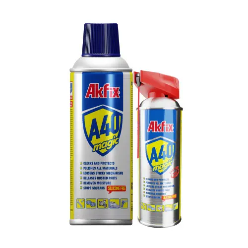 Spray tehnic AKFIX A40, lubrifiant multifunctional, 400 ml