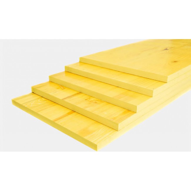 Placă cofraj galbenă Pfeifer, lemn stratificat, 2500x500x27 mm