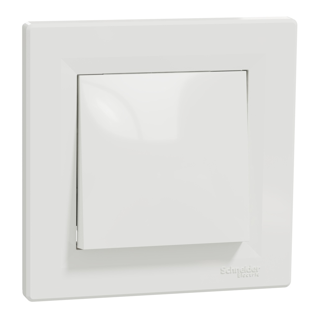 Întrerupător incastrat alb cu revenire Schneider Electric EPH0700121 Asfora