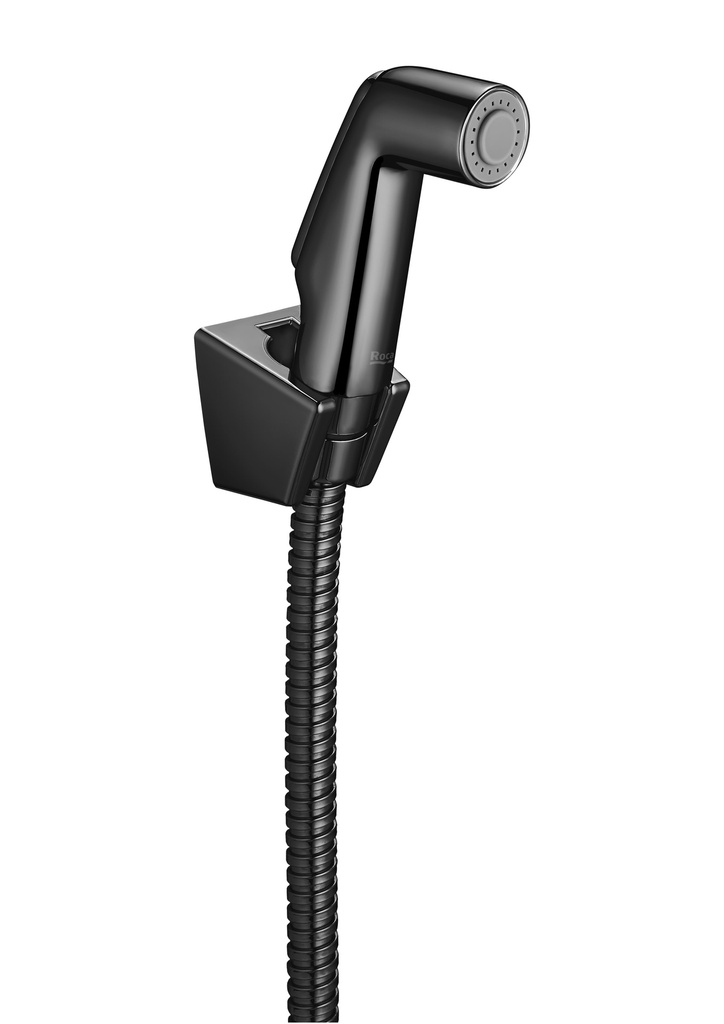 Duş igienic, montaj pe perete. Include duș de mână, suport duș, furtun flexibil din metal de 1,2 m