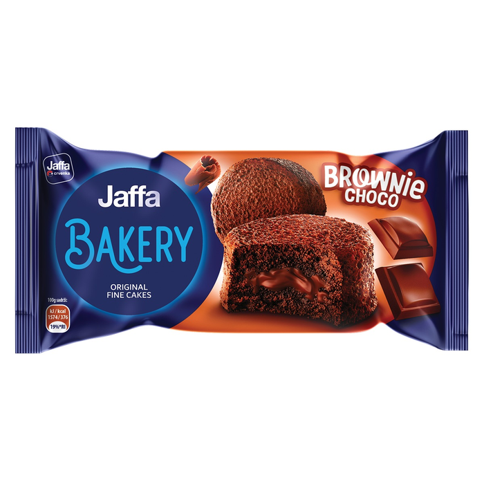 Prajitură Brownie, gustare JAFFA KOLACl cu ciocolată, 75 gr
