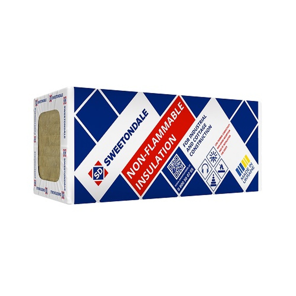 Vata bazaltica, 100x600x1200 mm,  ACUSTIC 40, SWEETONDALE 4.32 mp/pachet