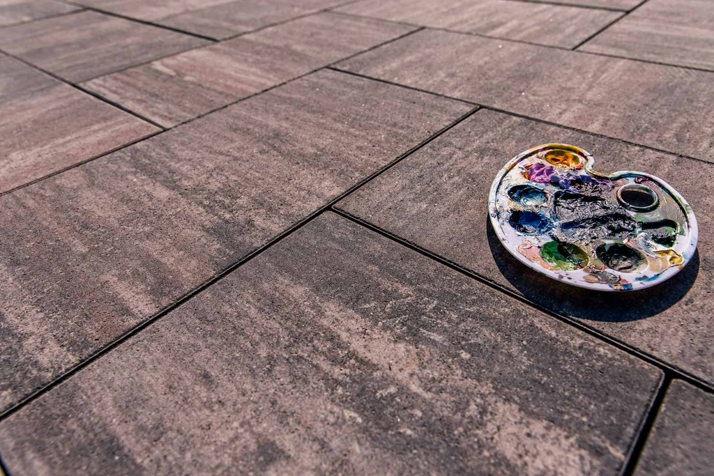 Pavaj MISTIC 60x30x6 cm, gri indigo, microcant, 5.5 bucati/mp