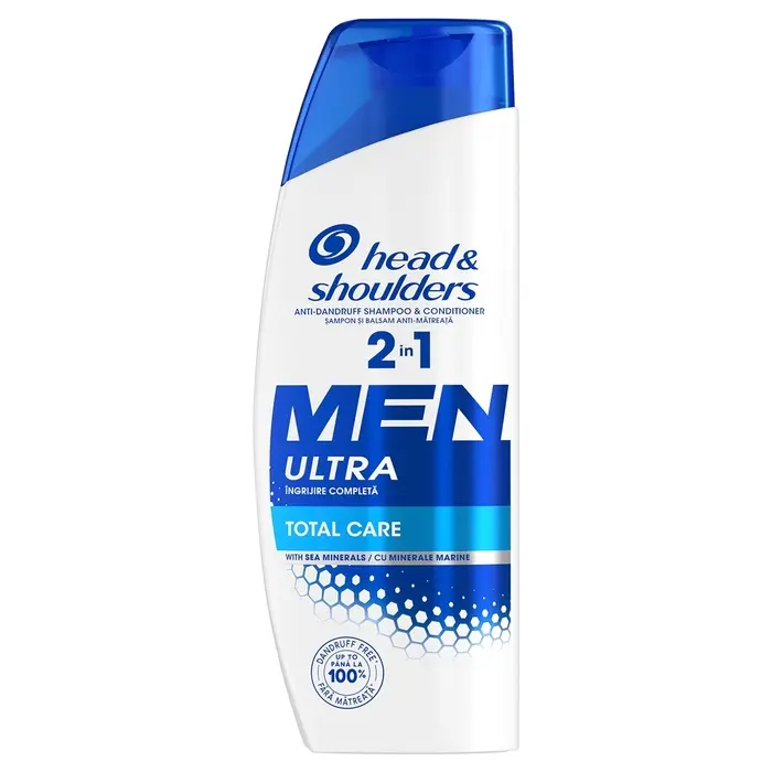 Șampon HEAD&SHOULDERS Men Ultra Total Care, 2in1, pentru barbati, 330 ml
