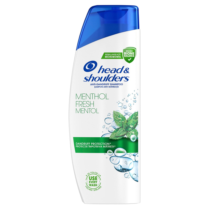 Șampon HEAD&SHOULDERS Absolut Menthol, 330 ml