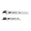 Pânză fierăstrău tip sabie lemn - metal, 2 buc