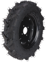 Roata motosapa 4.00 x 10, stanga