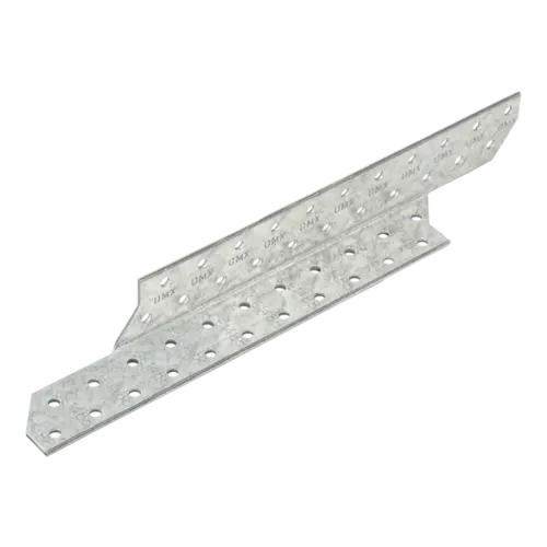Ancoră pană-căprior fixare dreapta din oțel zincat, 32x32x290x2 mm