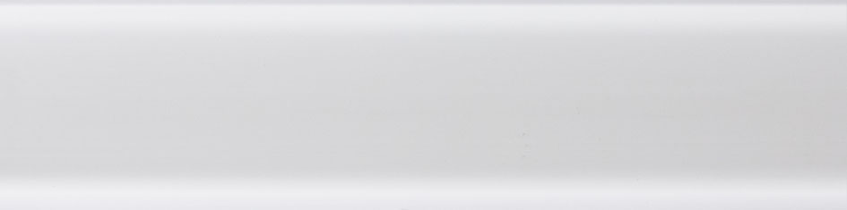 Plintă PCV alb pentru podea NG 80 mm, 2.5 ml