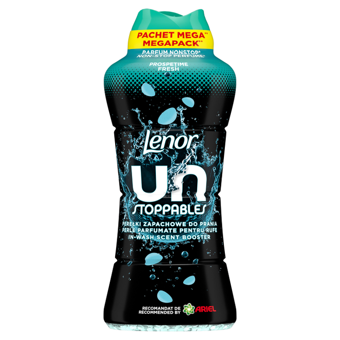 LENOR Unstoppables Fresh, perle parfumate pentru rufe, 735 gr