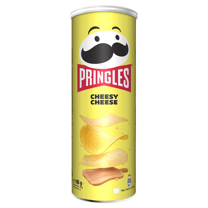 Chips PRINGLES Cheese, cu gust de branza, 165 gr
