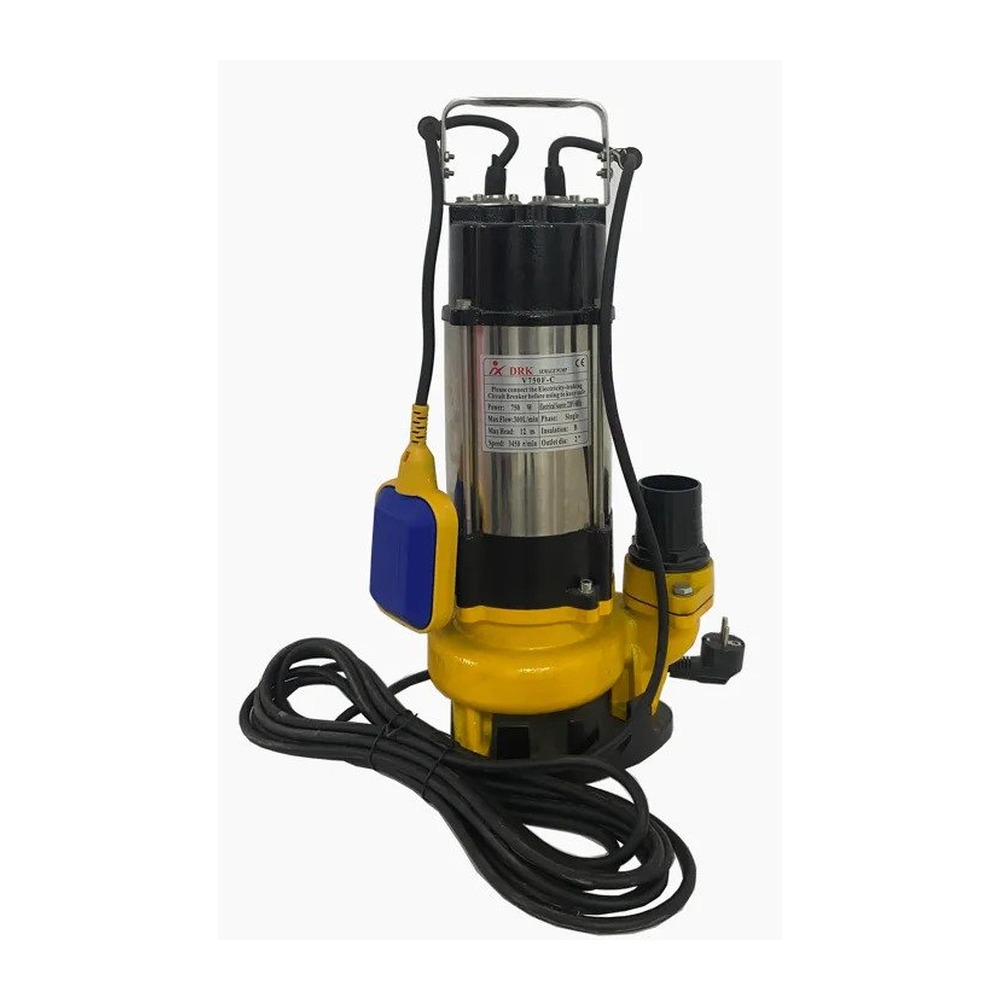 [P008644] Pompa submersibila apa murdara cu plutitor DRK V750F-C