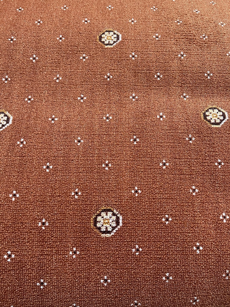 Mochetă imprimată Dalton Castle Beige 881, lățime 400 cm