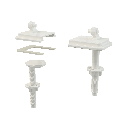 Set fixare WC pentru A6550, A6551