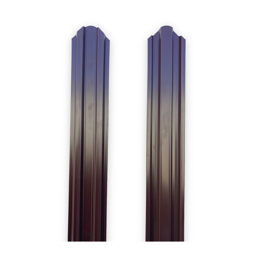 Şipcă gard metalică, RAL 8017 maro lucios-lucios,1200x90x0.4 mm
