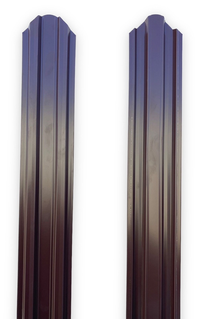 Şipcă gard metalică, RAL 8017 maro lucios-lucios,1200x90x0.4 mm