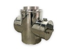 Teu Inox 90 DP izolat, usita vizitare D. 200 mm