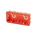 Doză îngropată Gewiss 6 module GW24406 pentru aparataj, 194x90x50 mm