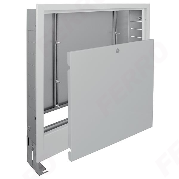 Cutie distribuitor-colector cu montaj îngropat și panou frontal 715x575-665x110-175 mm SZP-3