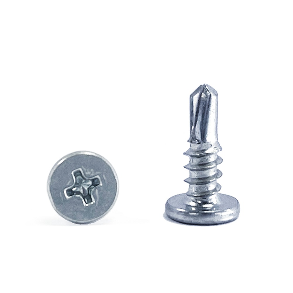 Surub autoforant cu cap plat, Techno Tex 4.2 x 13 mm 1000 buc/cutie