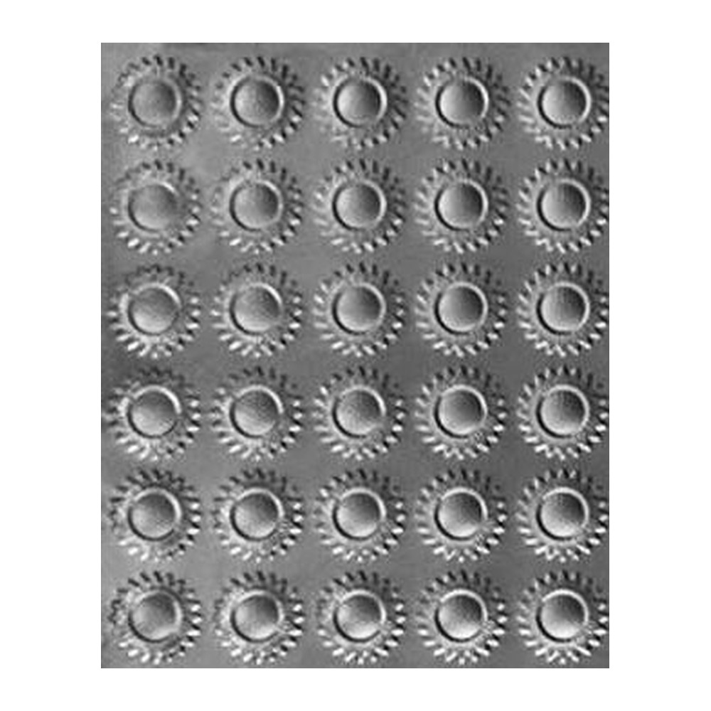 Tablă neagră 26-283 ambutisată floare 1x1000x2000 mm