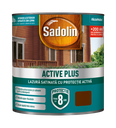 Lazură satinată Sadolin Activ plus pe bază de dispersie apoasă acrilică teak, 5 l